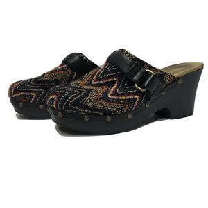 John Hardy Studded Bamboo Cloggy Hippie Tribal Southwestern Size 8 US